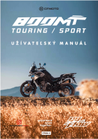 CFMOTO 800MT - Uzivatelsky manual SK 2022-1